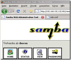 SWAT - Adminwerkzeug fuer Samba